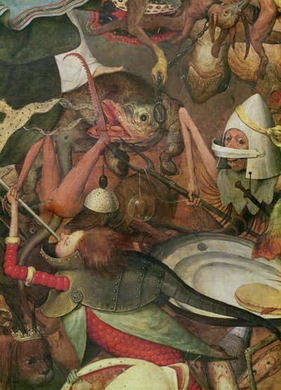 De val van de opstandige engelen (detail), 1562 door Pieter Bruegel the Elder